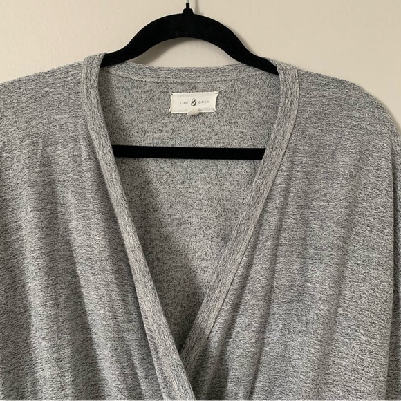 Lou & Grey Soft Marlknit Blouson Surplice Dress - Picture 4 of 10